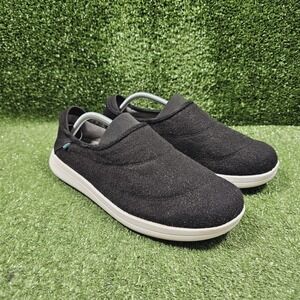 Vessi Sunday Slippers Black Waterproof Slip On Comfort Shoes Mens Size US 11